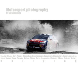 Motorsport photography book cover