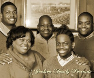 Jackson Family Portraits book cover