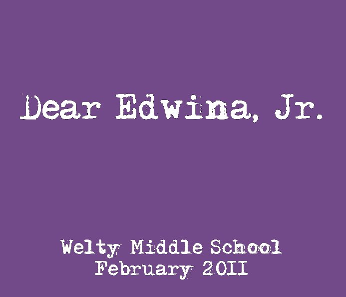 View Dear Edwina, Jr. by CWN Photography
