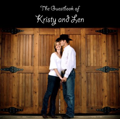 The Guestbook of Kristy & Len book cover