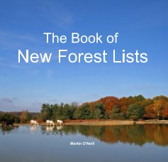 The Book of New Forest Lists book cover