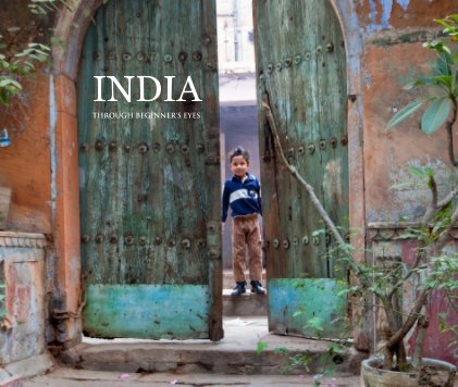 INDIA THROUGH BEGINNER'S EYES book cover