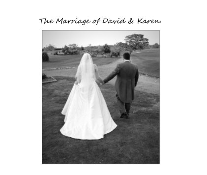 The Marriage of David & Karen. book cover