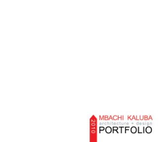Mbachi Kaluba Architecture + Design book cover
