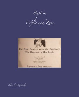 Baptism Wylie and Zane book cover