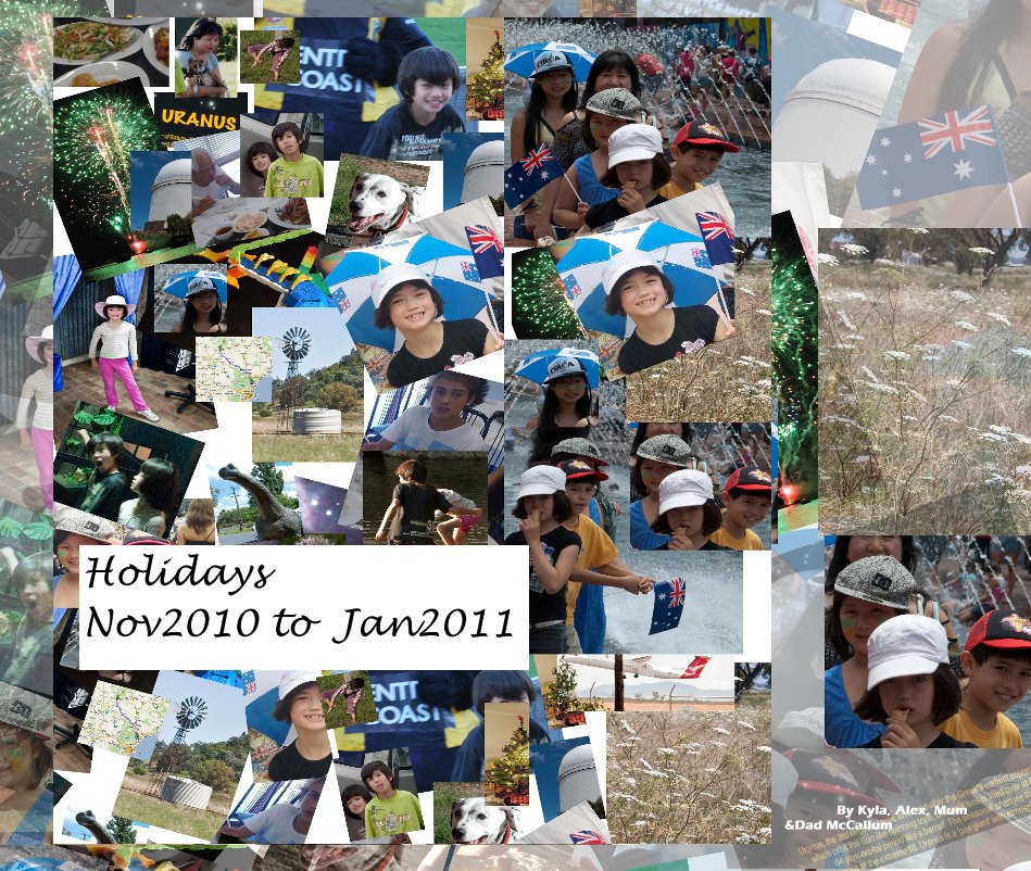 Ver Holidays Nov2010 to Jan2011 por Kyla, Alex, Mum &Dad McCallum