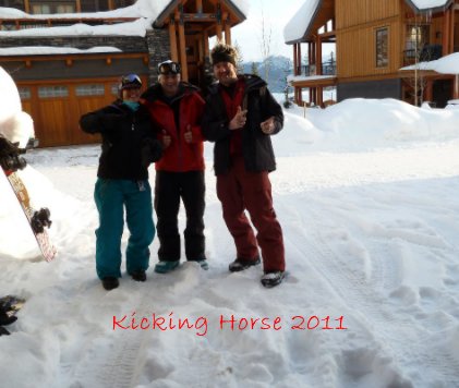Kicking Horse 2011 book cover