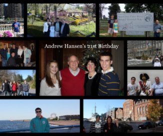 Andrew Hansen 21st Birthday book cover