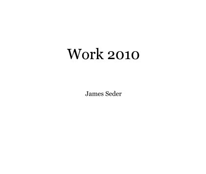 Work 2010 book cover