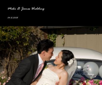 Maki & James Wedding book cover