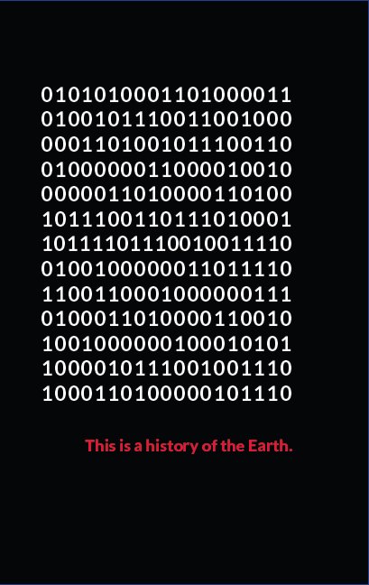 Visualizza This is a history of the Earth. di Tyce Jones
