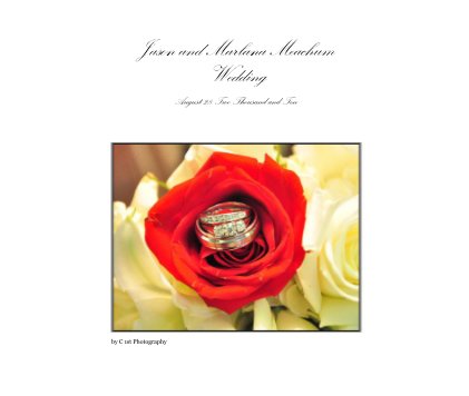 Jason and Marlana Meachum Wedding book cover