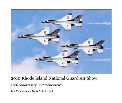 2010 R. I. National Guard Air Show book cover