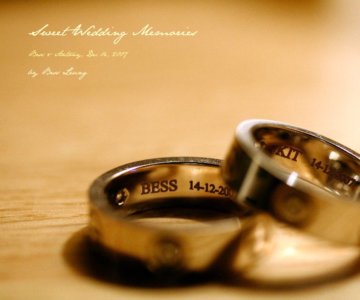 Sweet Wedding Memories nach Bess Leung anzeigen
