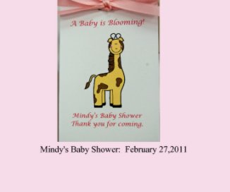Mindy's Baby Shower:  February 27,2011 book cover
