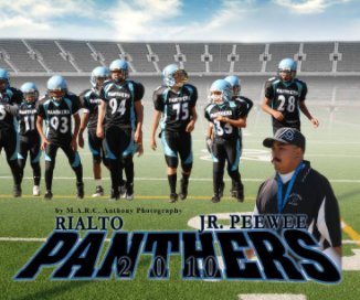 2010 Rialto Panthers Jr. PeeWee book cover