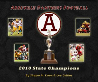 2010 Abbeville Panthers Football (Hardcover Edition) book cover