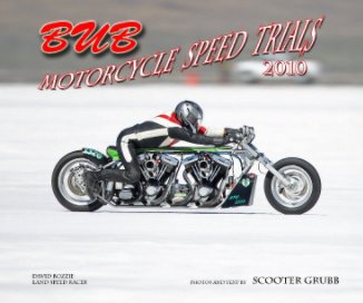 2010 BUB Motorcycle Speed Trials - Bozzie book cover