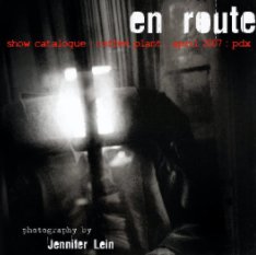 en route (show catalogue) book cover
