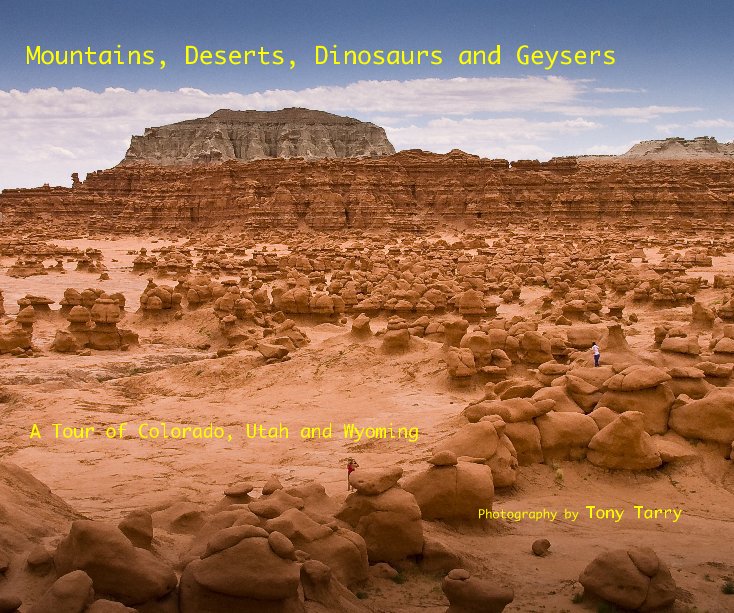 View Mountains, Deserts, Dinosaurs and Geysers by Photography by Tony Tarry
