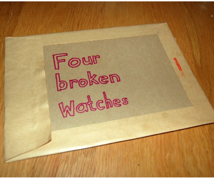 Visualizza 4 Broken Watches di Omar Majeed