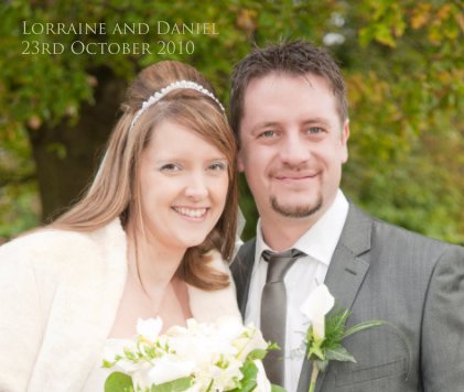 Lorraine and Daniel 23rd October 2010 book cover