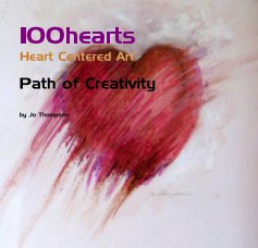 100hearts Heart Centered Art book cover