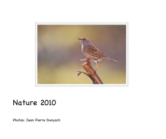 Nature 2010 book cover