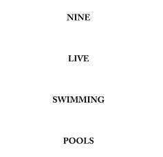 NINE LIVE SWIMMING POOLS book cover