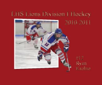 2010-2011 LHS Hockey book cover