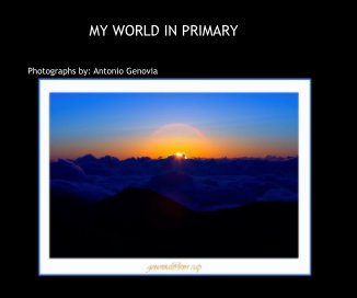 MY WORLD IN PRIMARY book cover