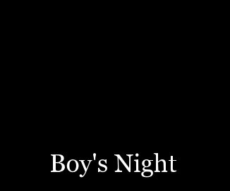 Boy's Night book cover