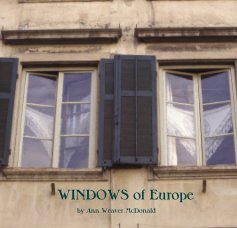 WINDOWS of Europe by Ann Weaver McDonald book cover