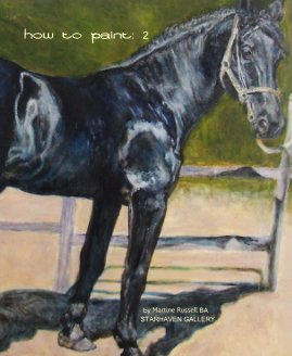 how to paint: 2 book cover