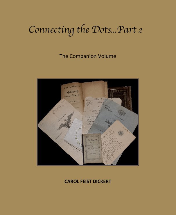 Bekijk Connecting the Dots...Part 2 op CAROL FEIST DICKERT