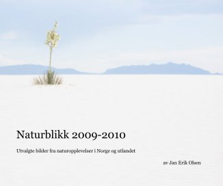 Naturblikk 2009-2010 book cover