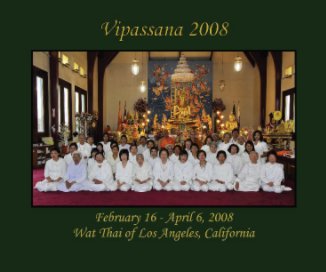 Vipassana 2008 book cover