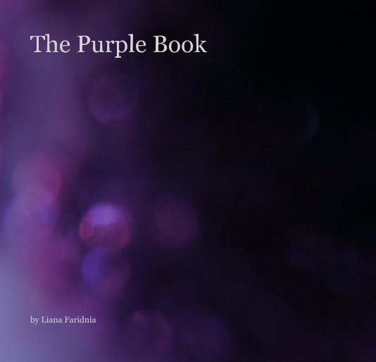 The Purple Book nach Liana Faridnia anzeigen