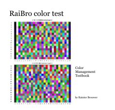RaiBro color test book cover
