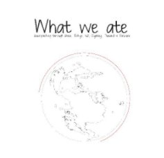 What we ate book cover
