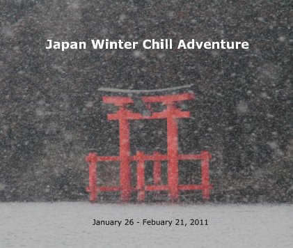 Japan Winter Chill Adventure book cover