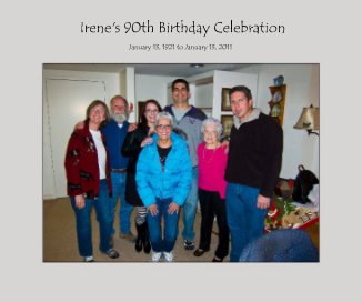 Irene's 90th Birthday Celebration book cover