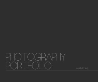 Photography Portfolio book cover