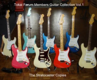 Tokai Forum Members Guitar Collection Vol.1 book cover