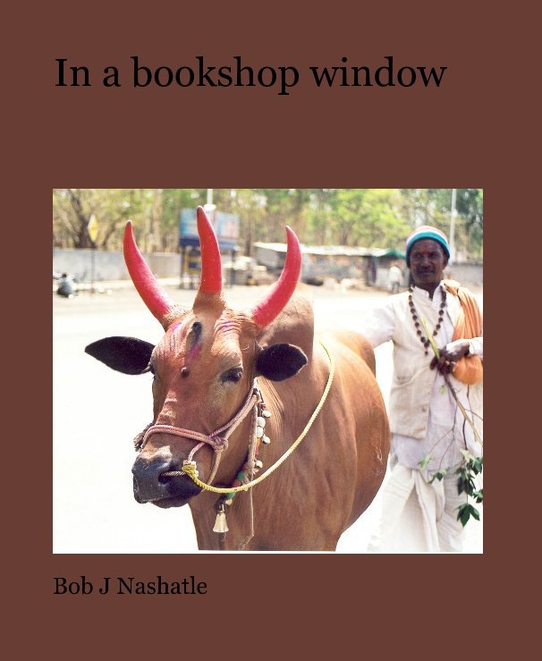 View In a bookshop window by Bob J Nashatle