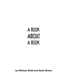 A Book About A Book book cover