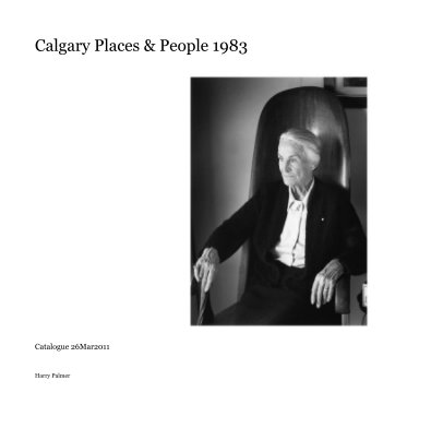 Calgary Places & People 1983 book cover
