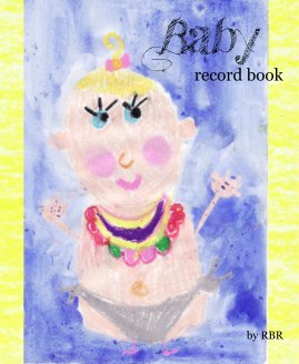 Baby record book book cover