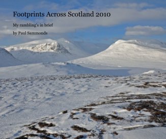 Footprints Across Scotland 2010 book cover