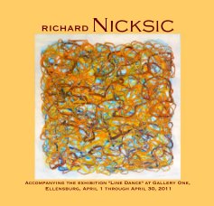 Line Dance - Richard Nicksic - hardback book cover